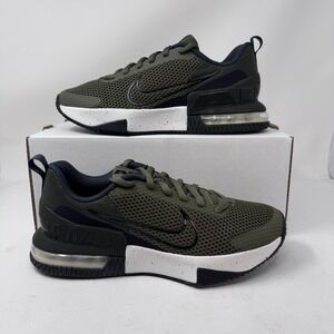 Nike Air Max Alpha Trainer 6 Medium Olive Black Sneakers FQ1833-200 Mens Sz 8